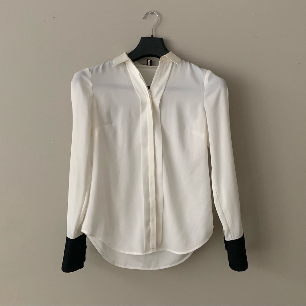 Ann Taylor White Blouse
